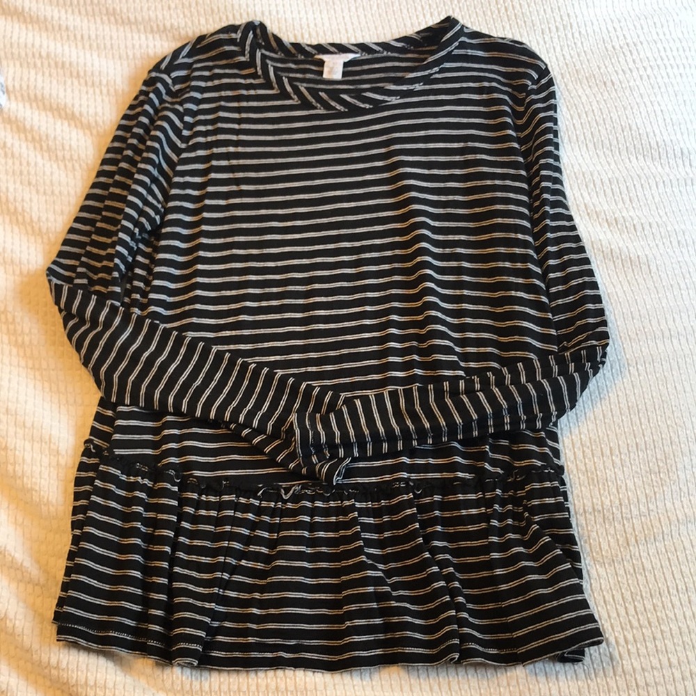 Caslon long sleeve dressy t-shirt